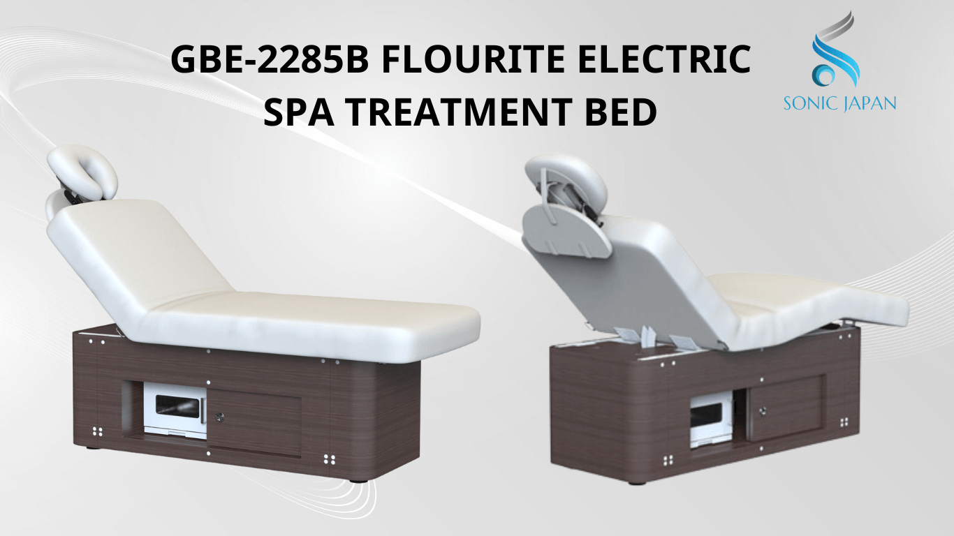 Khám Phá Những Mẫu Giường Massage Chỉnh Điện Đang Hot Nhất 2024 4 Giường massage chỉnh điện GBE-2285B Flourite Electric Spa Treatment Bed