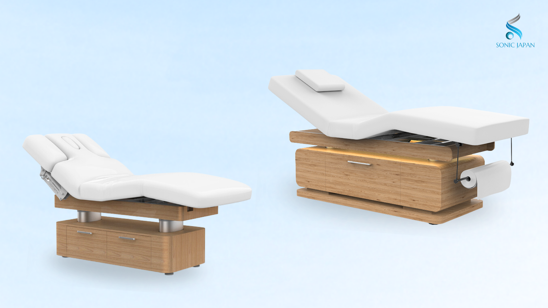 Giường massage chỉnh điện là gì? 04 ưu điểm vượt trội so với giường massage gỗ 2 Giường massage chỉnh điện